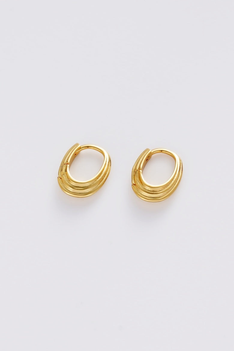 Zafino Marley Hoop Small - Gold