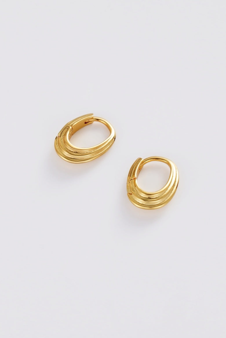 Zafino Marley Hoop Small - Gold