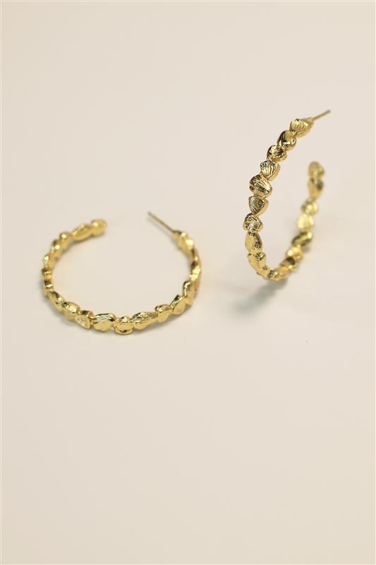 Zafino Mina Hoop - Gold