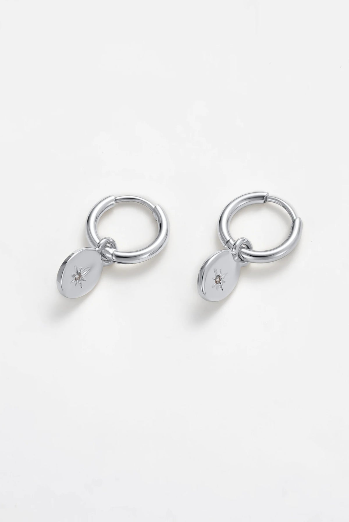 Zafino Nala Hoop - Silver
