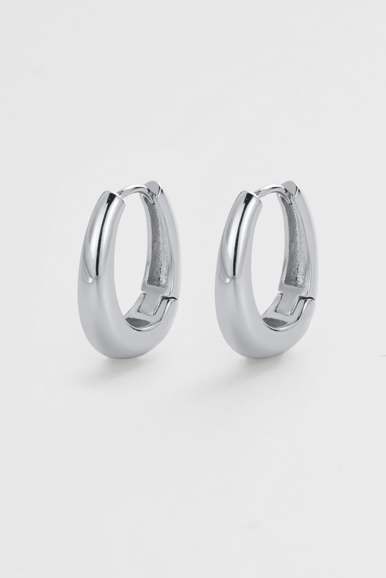 Zafino Pia Hoop Medium - Silver