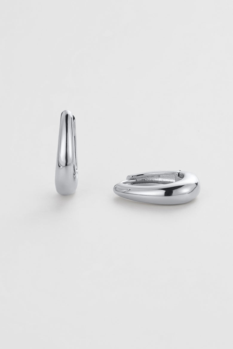 Zafino Pia Hoop Medium - Silver