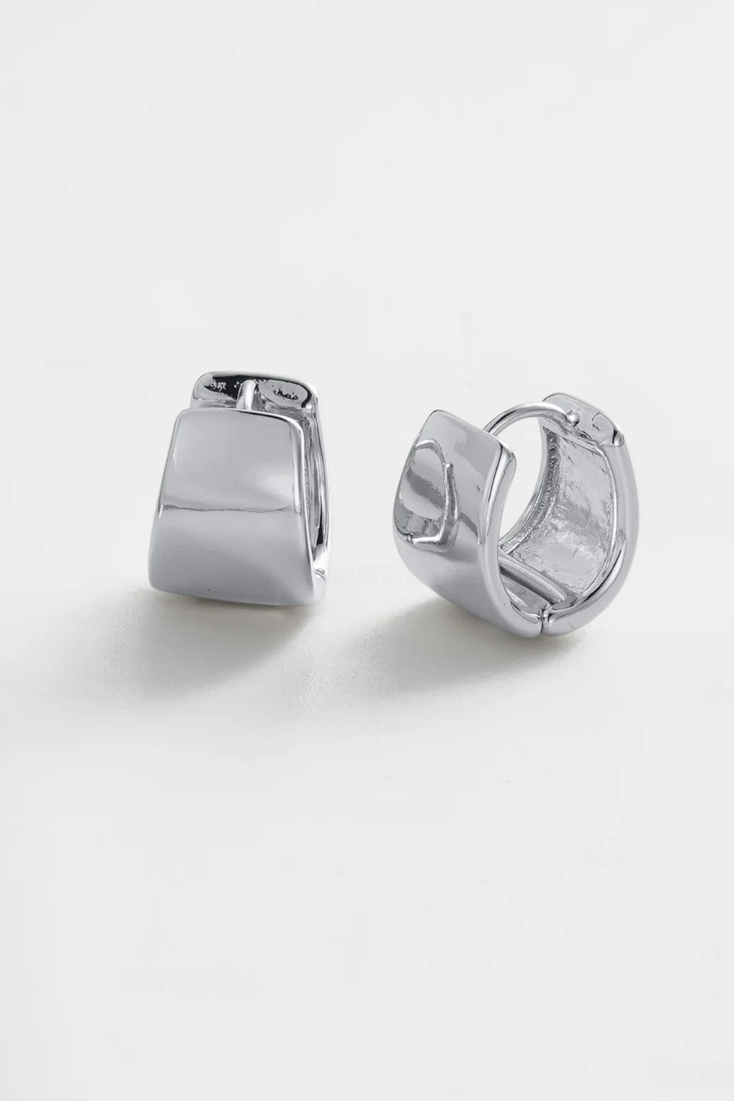 Zafino Riley Hoop - Silver