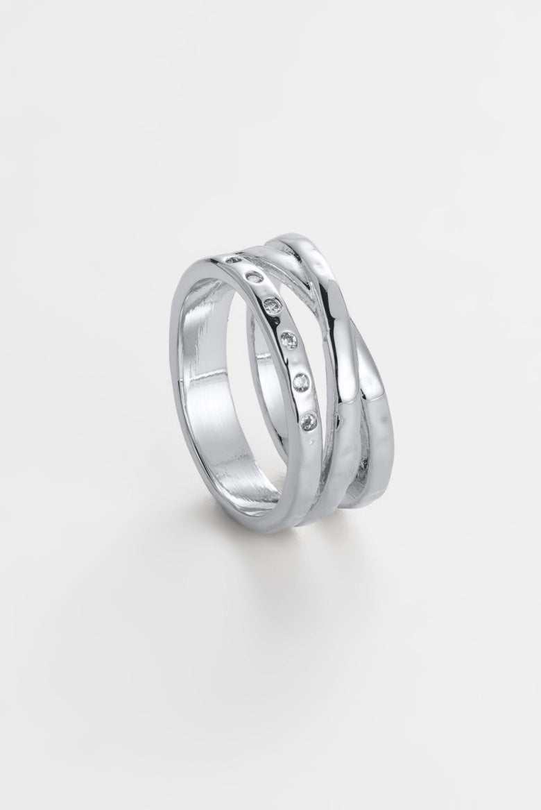 Zarla Alessia Ring - Silver