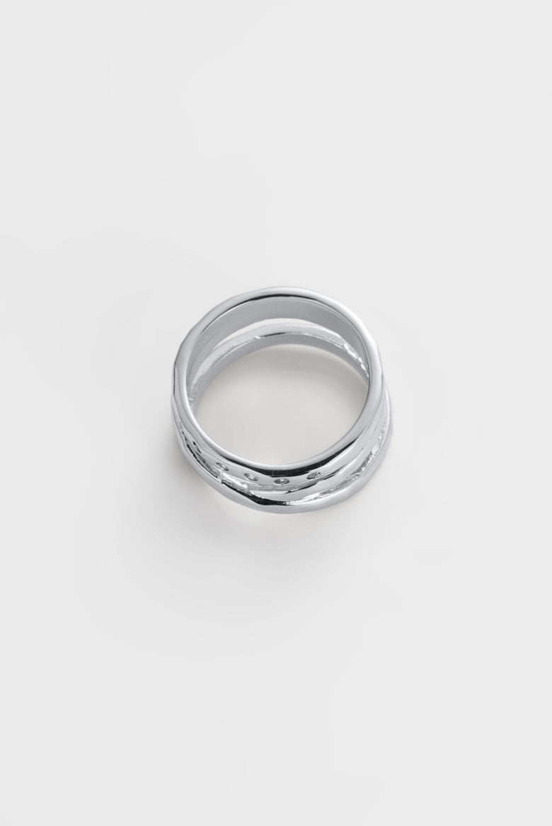 Zarla Alessia Ring - Silver