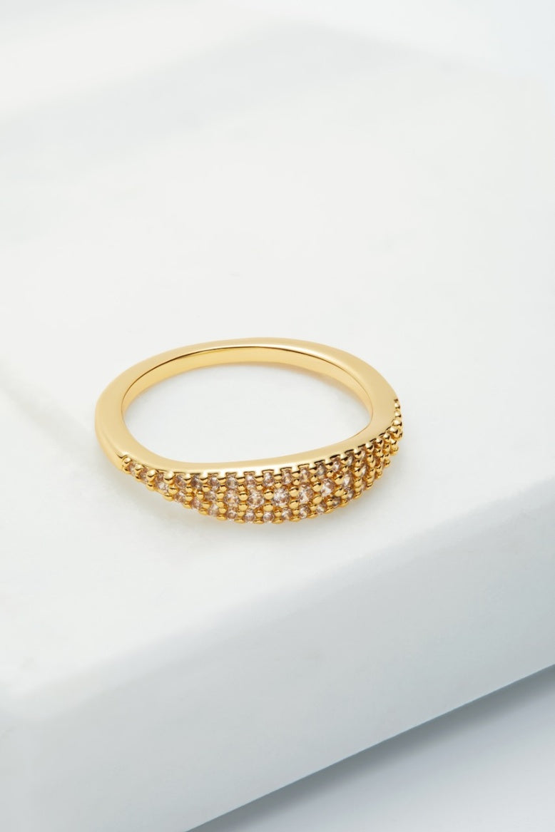 Zarla Claudia Ring - Gold