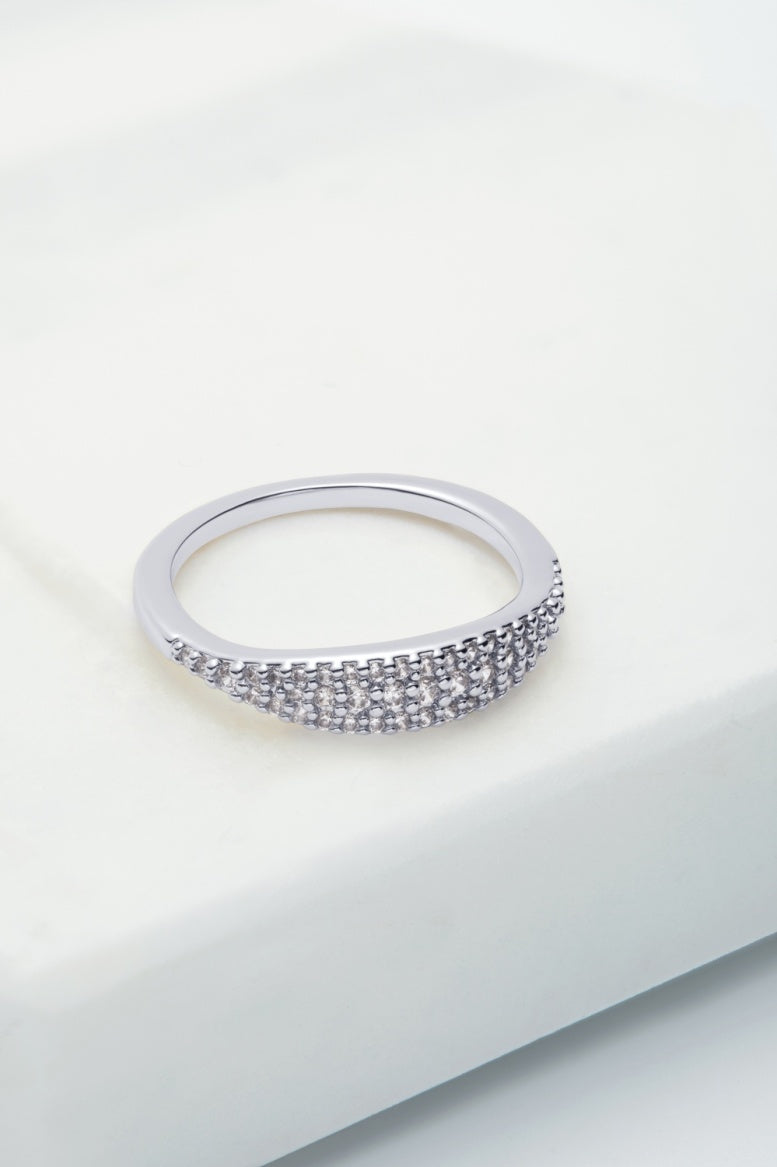 Zarla Claudia Ring - Silver