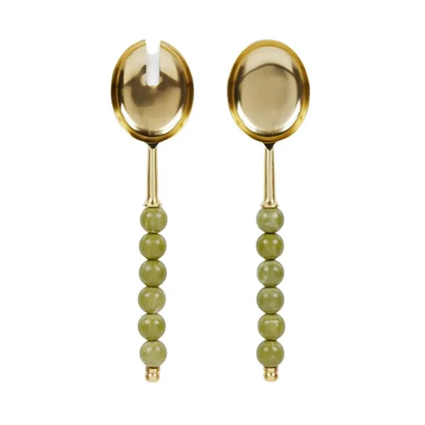 Amalia Resin Server - Olive