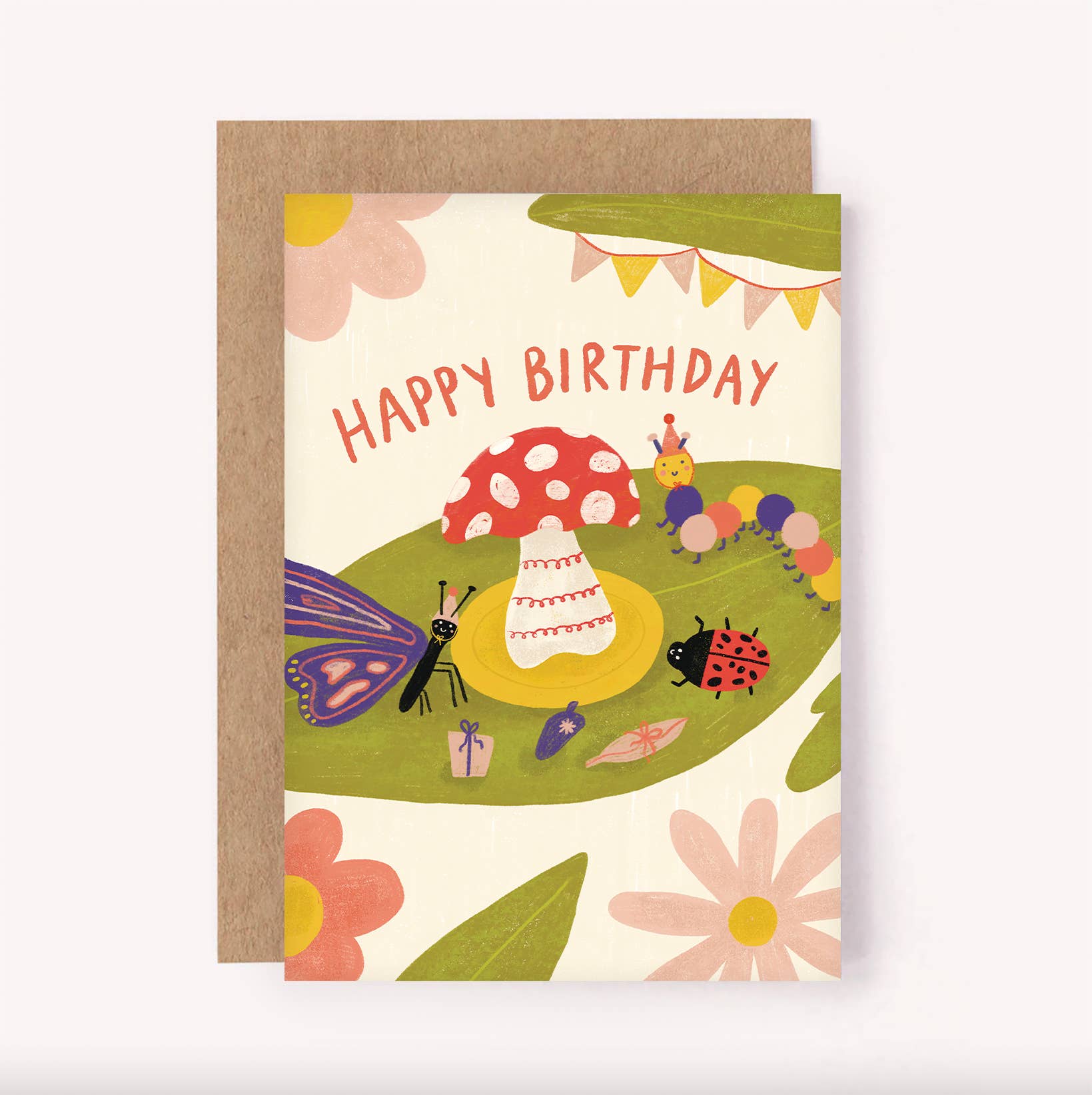Bug Party Birthday Card | Cute Children's Birthday Card