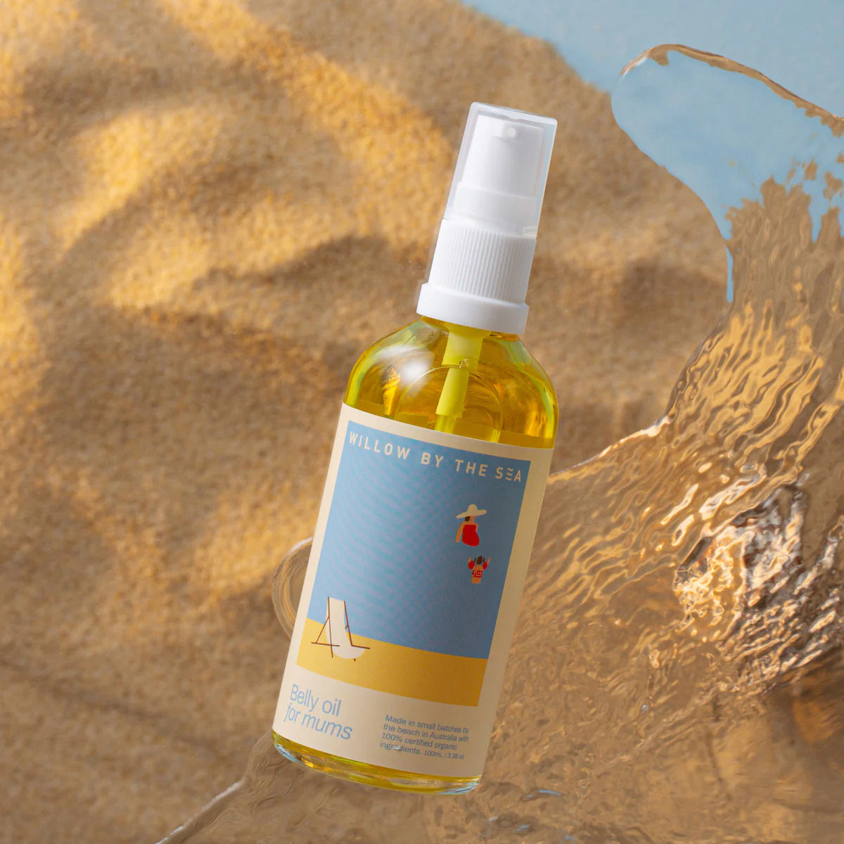 Willow By The Sea Belly Oil for mums