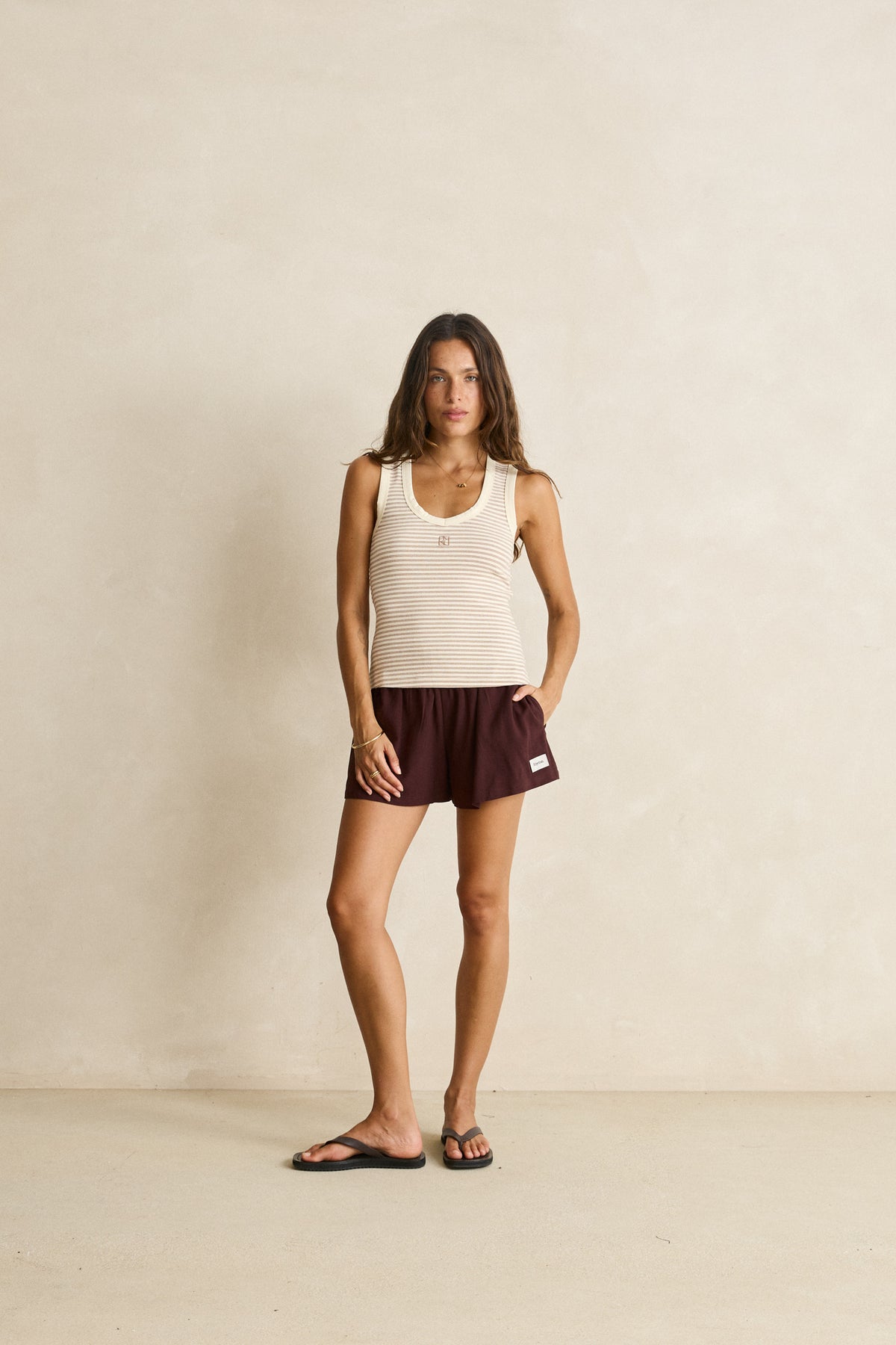 Rhythm Essential Tank - Natural