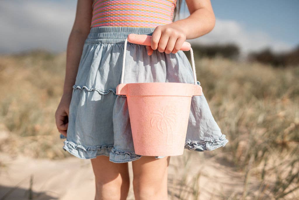 Coast Kids Silicone Beach Bucket - Blue