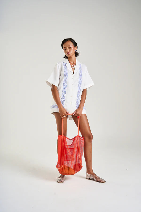 Summi Summi Collared SS Shirt - Sol Script