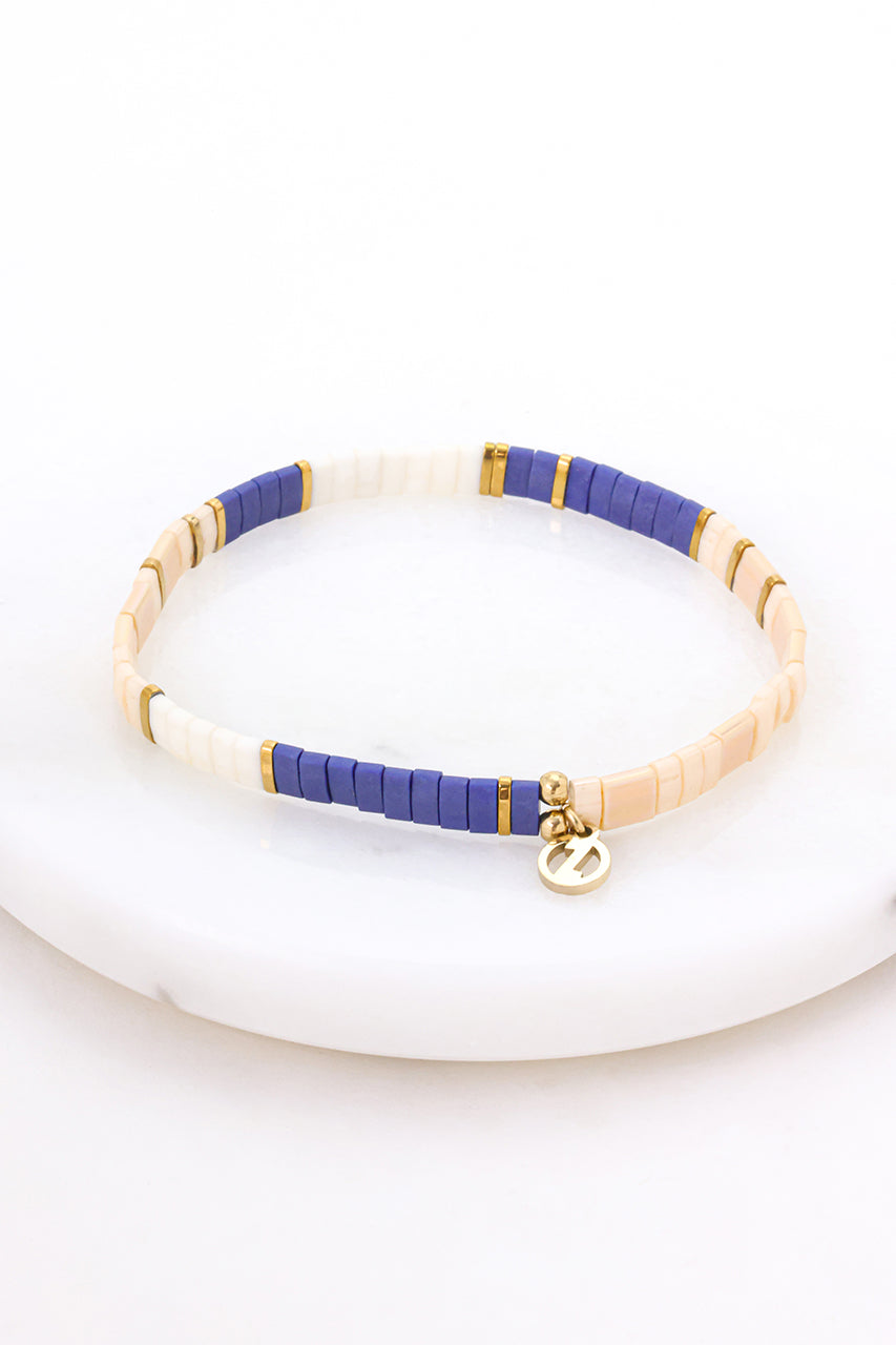 Zafino Tile Bracelet - Pacific Gold